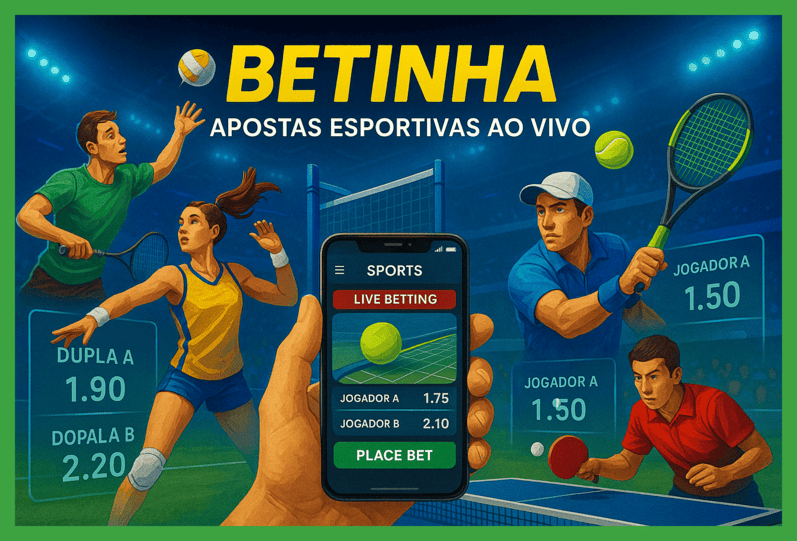 Aposte em apostas esportivas no cassino online BETINHA
